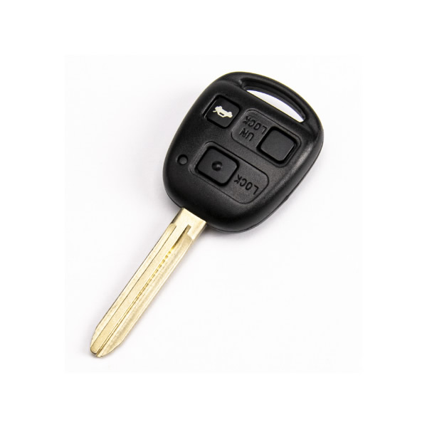 Toyota smart key with electronics and 3 buttons 433MHZ